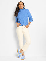 The "Mineral" Textured Diamonds Sweater by NIC+ZOE