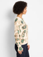 The "Camo Shine" Sweater by NIC+ZOE