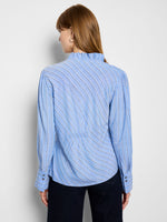 The "Striped Ruffled Around" Top by NIC+ZOE