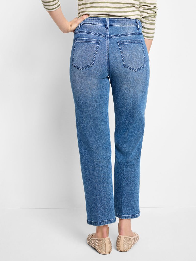 The "28" Recess" Straight Ankle Jeans by NIC+ZOE