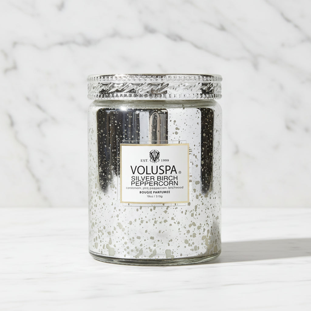 The "Silver Birch Peppercorn" Collection by Voluspa