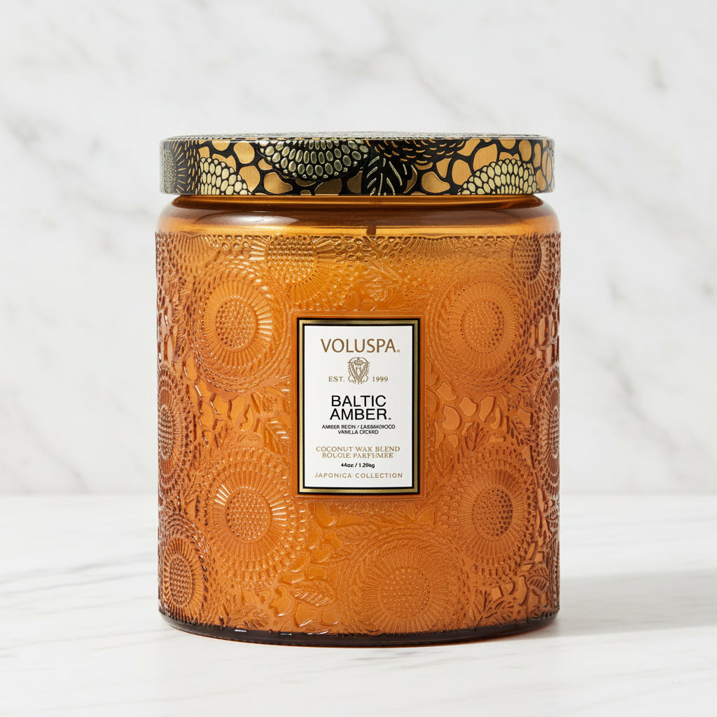 The "Baltic Amber" Collection by Voluspa