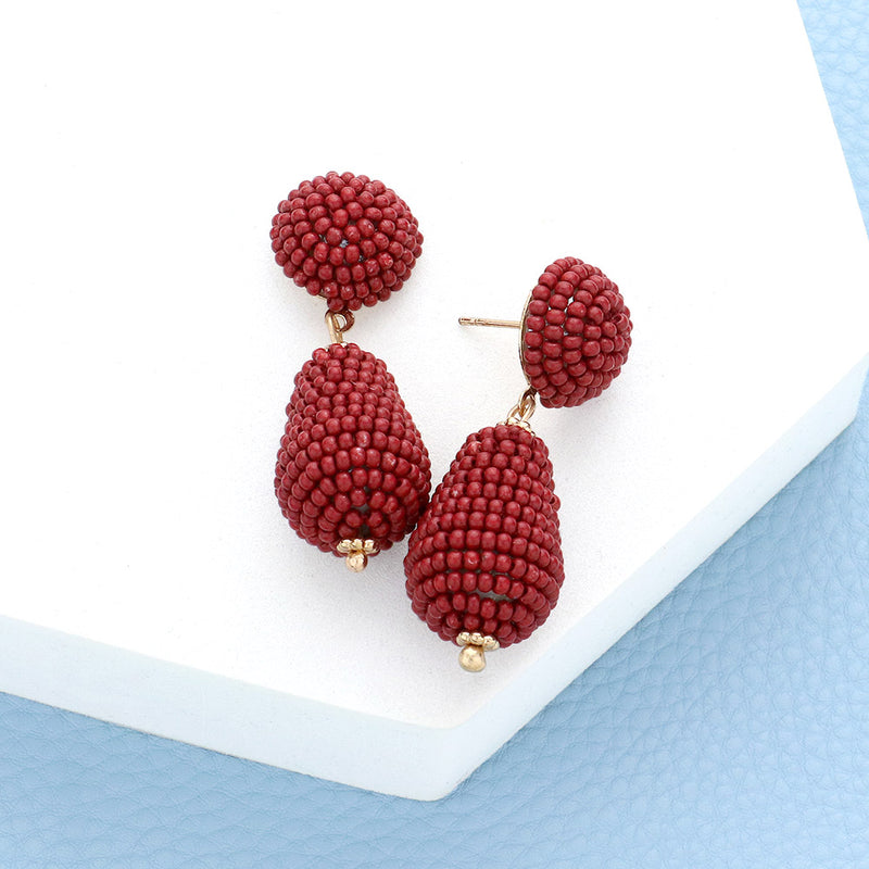 The "Beaded Delight" Earrings