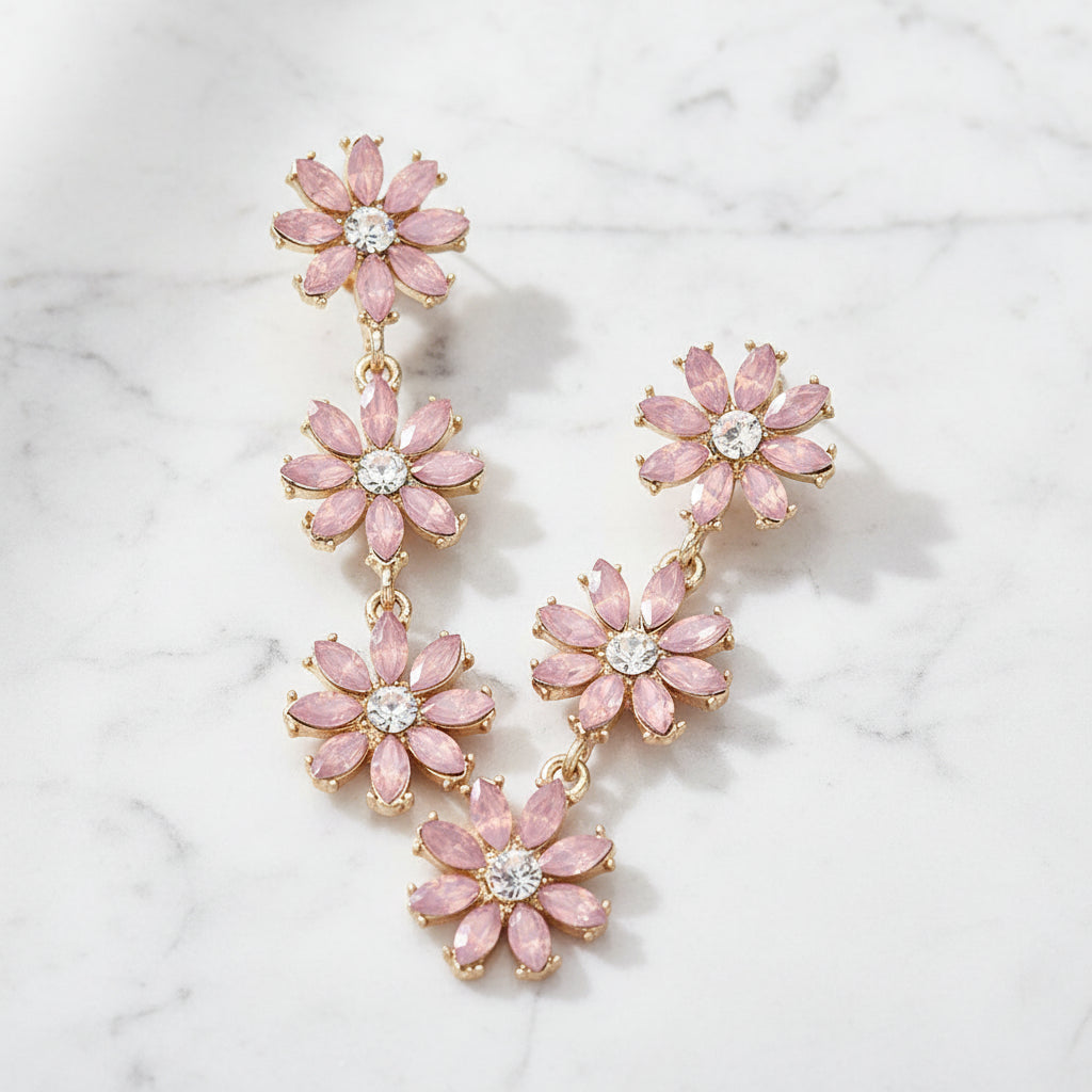 The "Rose Petal" Earrings
