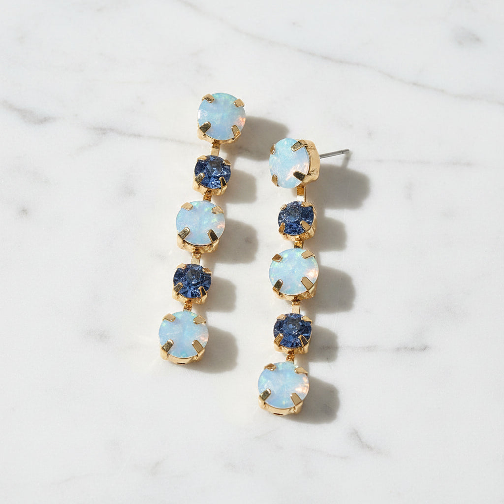 The "Blue Clouds" Earrings