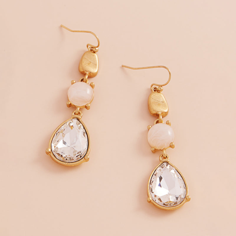 The "Whispering Stone" Earrings