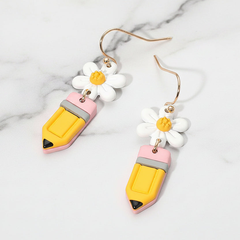The "Best Teacher" Earrings