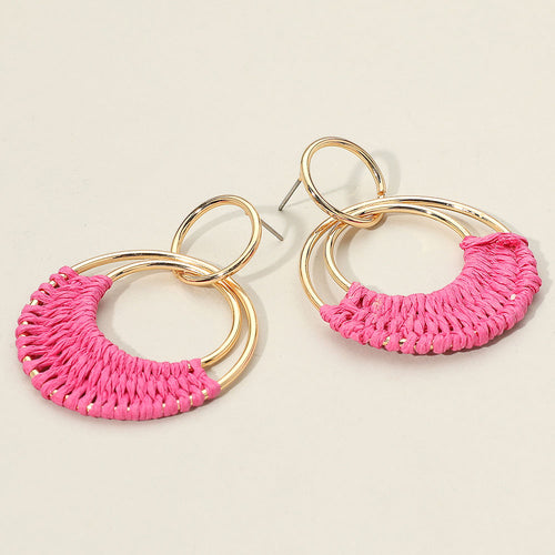 The "Ready for Raffia" Earrings