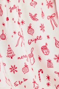 The "Femme De Noel" Pajama Set by PJ Salvage