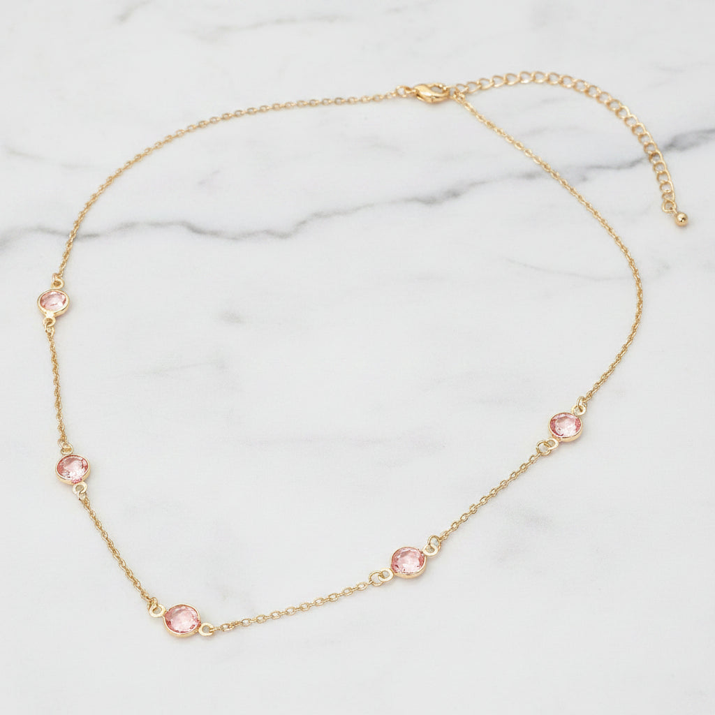 The "Delicate Bezel" Necklace
