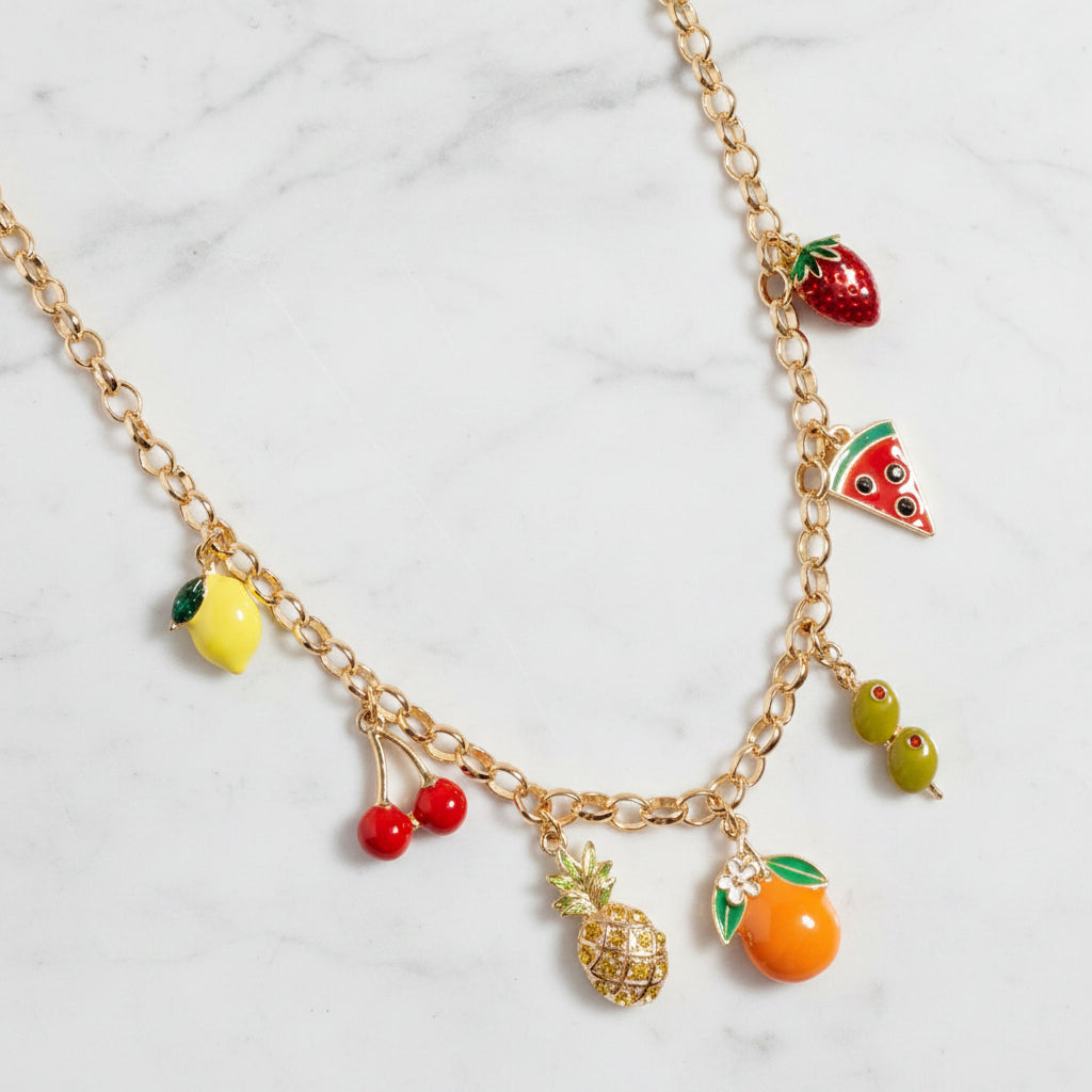 The "Fruit Cocktail" Necklace