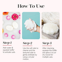The "Beach Grass" Pedi Buffer by Spongelle