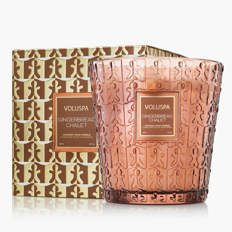 The "Gingerbread Chalet" Collection by Voluspa