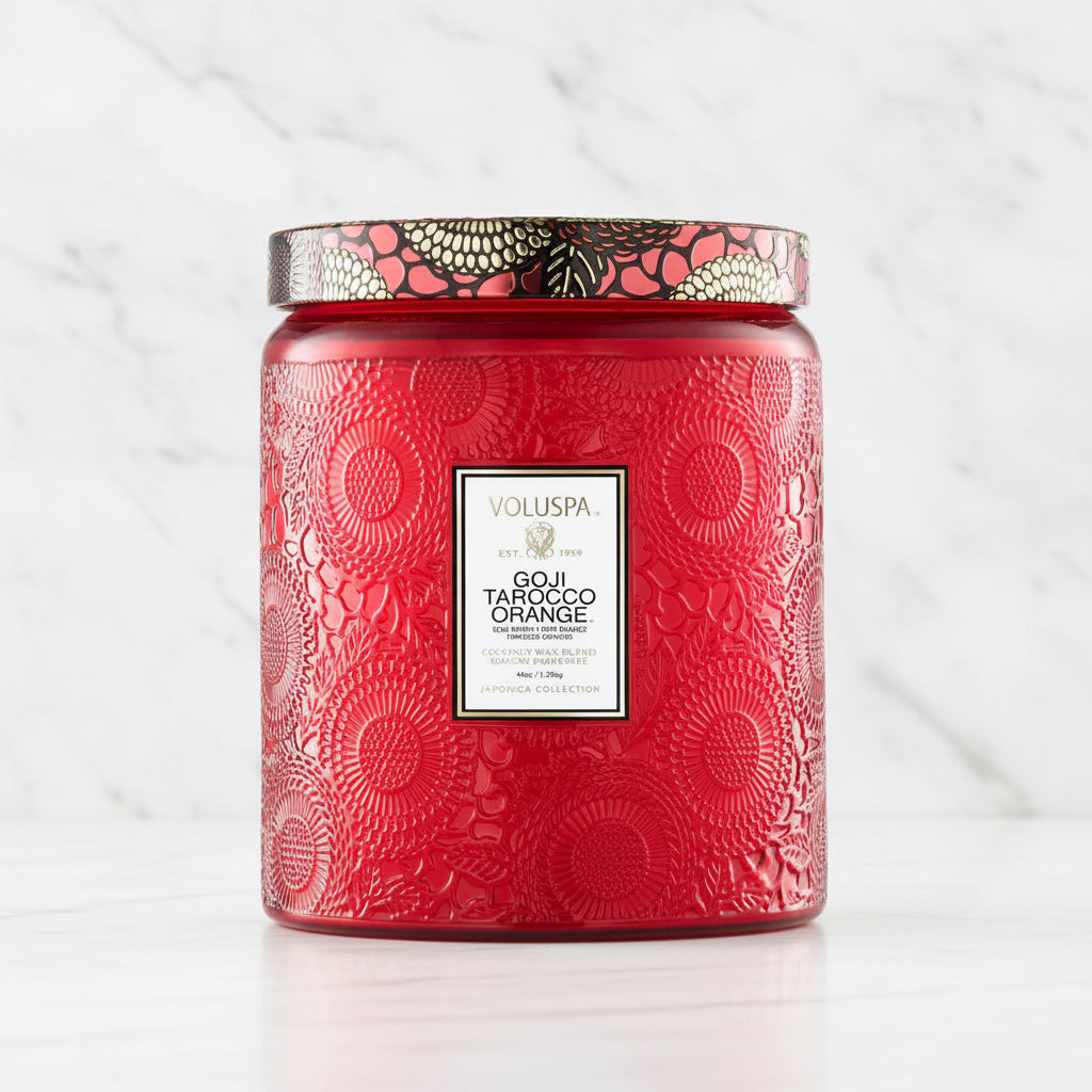 The "Goji Tarocco Orange" Collection by Voluspa