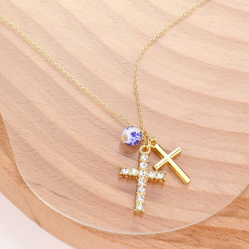 The "Golden Crosses" Necklace