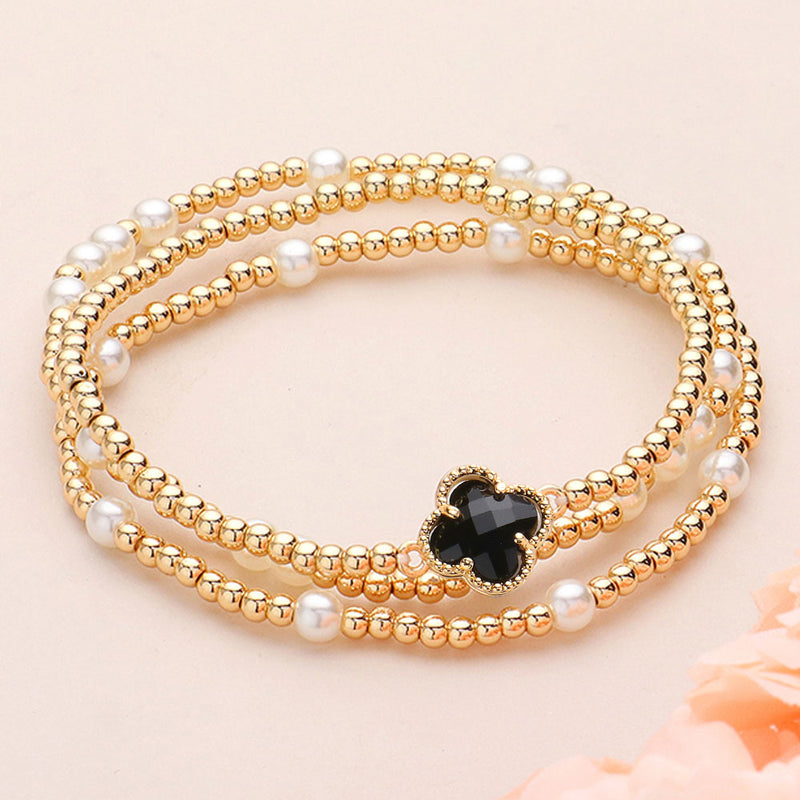 The "Golden Pearl Parade" Bracelet