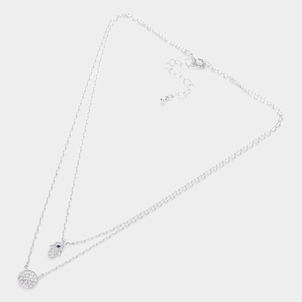 The "Good Luck Hamsa" Necklace