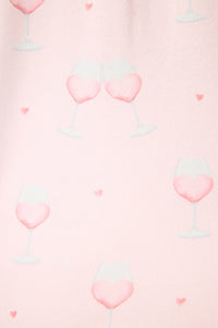 The "Happy Hour" PJ Set with Eye Mask by PJ Salvage