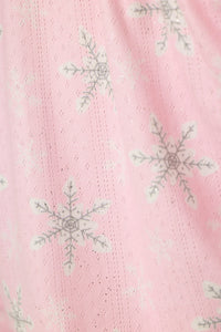 The "Happy Pawlidays Snowflake" Long Sleeve Pajama Set by PJ Salvage
