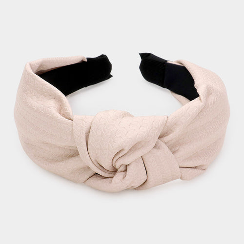 The "Faux Leather" Headband