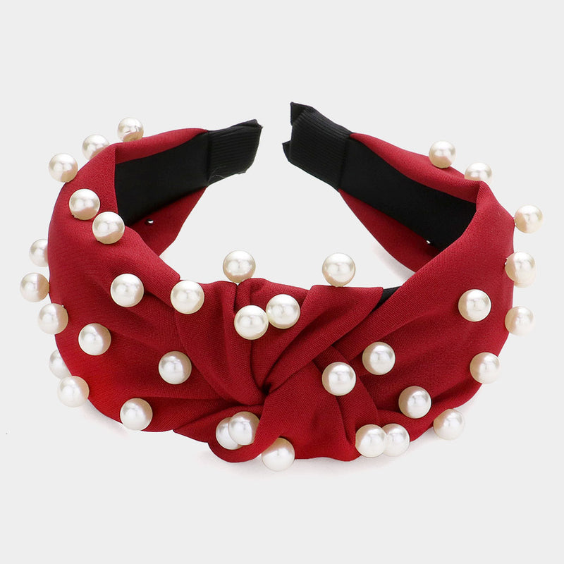 Dotted Pearls Hair Band –