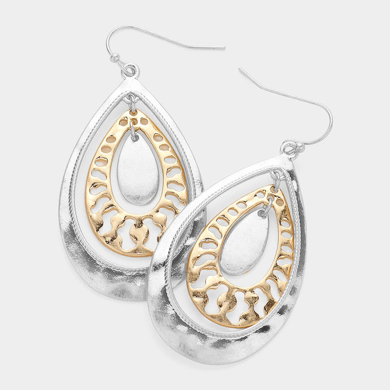 The "Hammered Style" Earrings