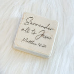 The "Small Block" Scripture Stone Art