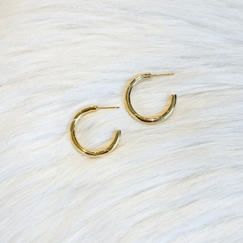 The "Mini Classic Hoop" Earrings