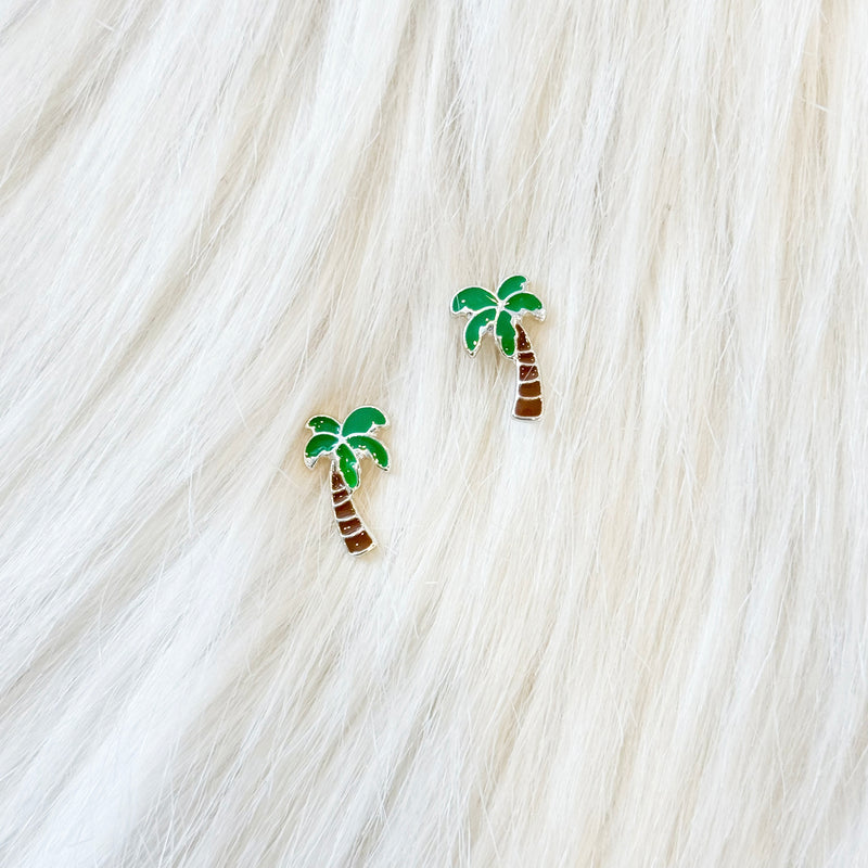 The "Teeny Palm Tree" Earrings