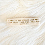 The "Quarter Block" Scripture Stone Art
