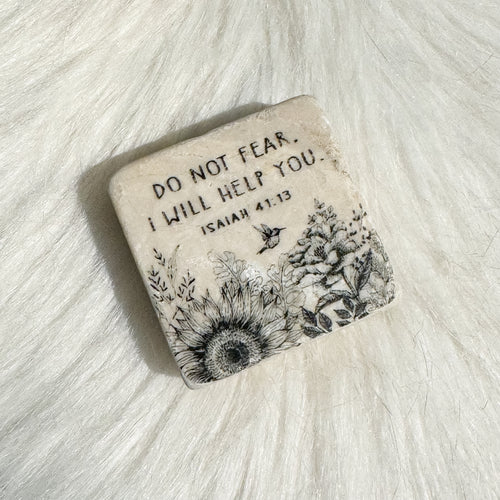 The "Small Block" Scripture Stone Art