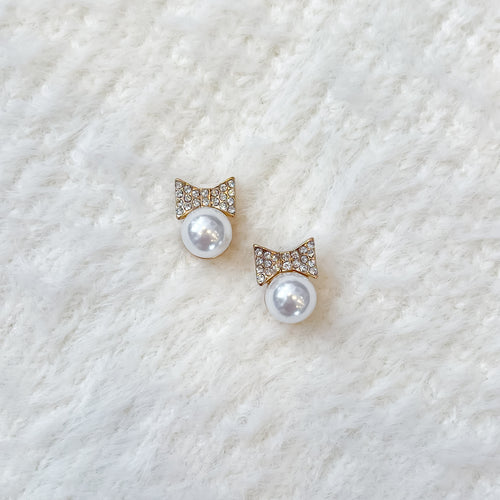 The "Bitty Babe Bow" Earrings