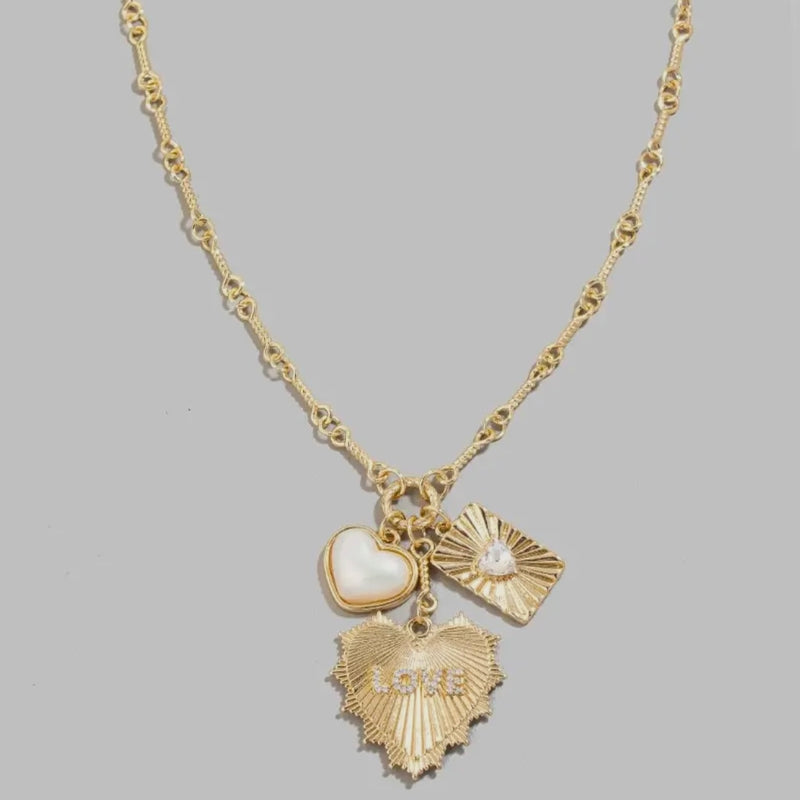 The "Love Vintage Charms" Necklace