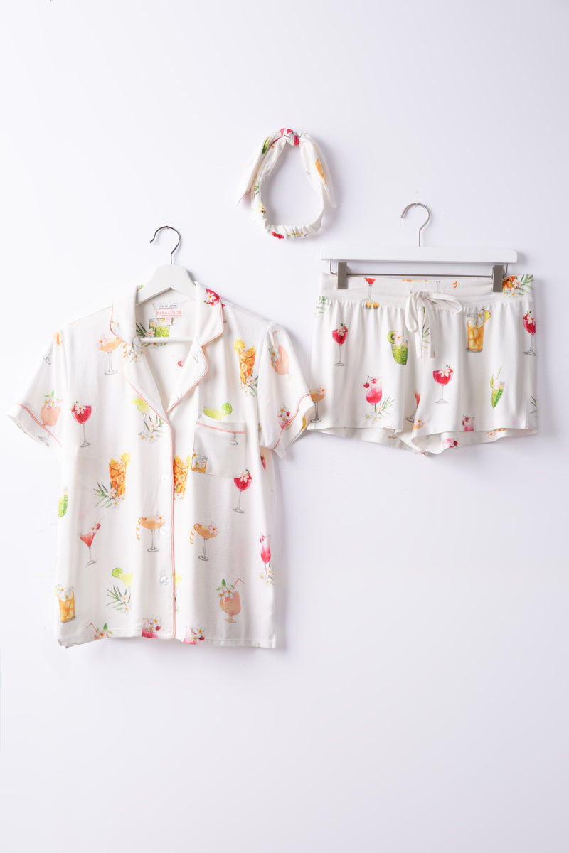 The "Sippin on Sunshine" Jammie Set by PJ Salvage
