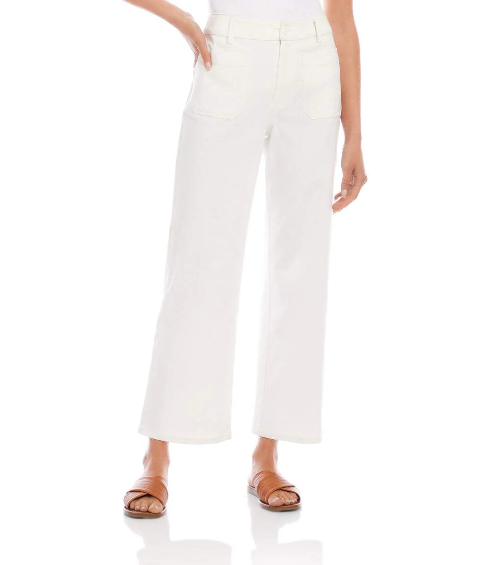 The "Lauren" Patch Pocket Cropped Pants