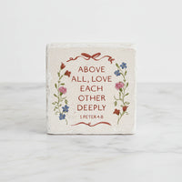 The "Small Block" Scripture Stone Art