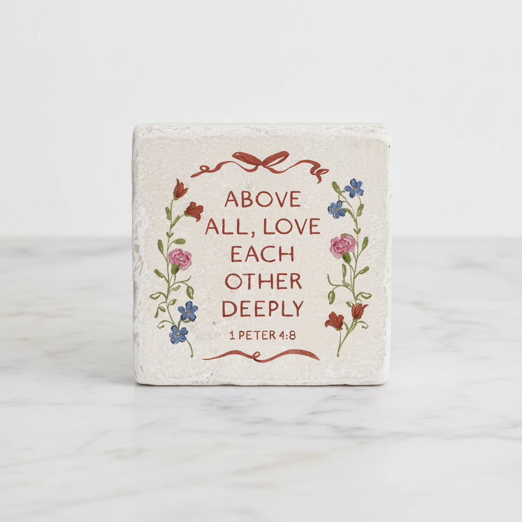 The "Small Block" Scripture Stone Art