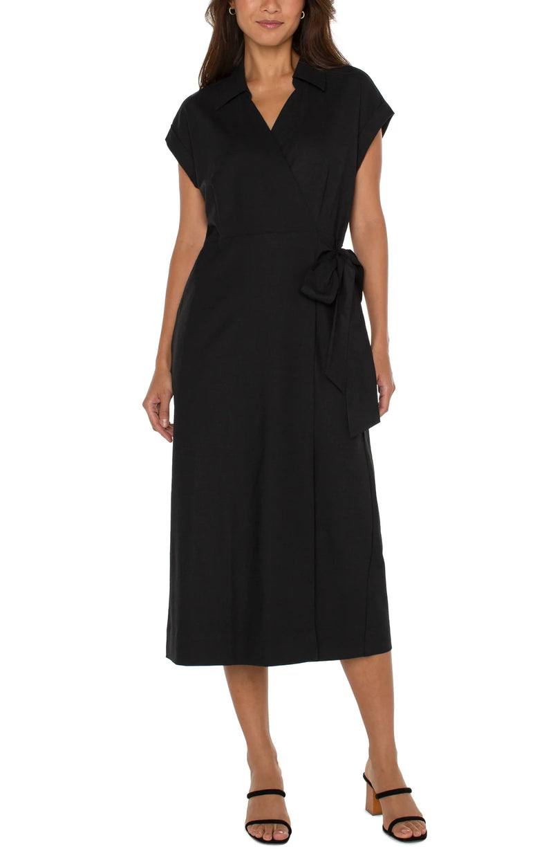 The "Collared" Wrap Dress by Liverpool