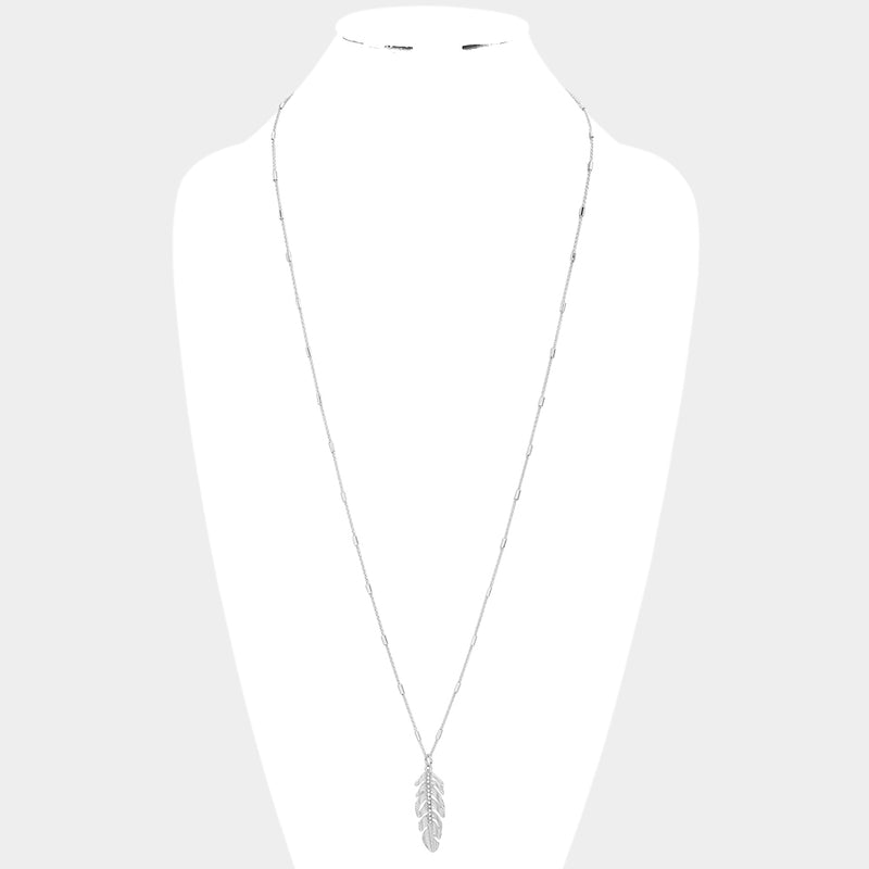 The "Feather Fun" Necklace