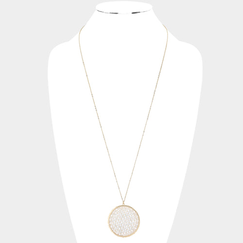 The "Dreamy Disk" Necklace