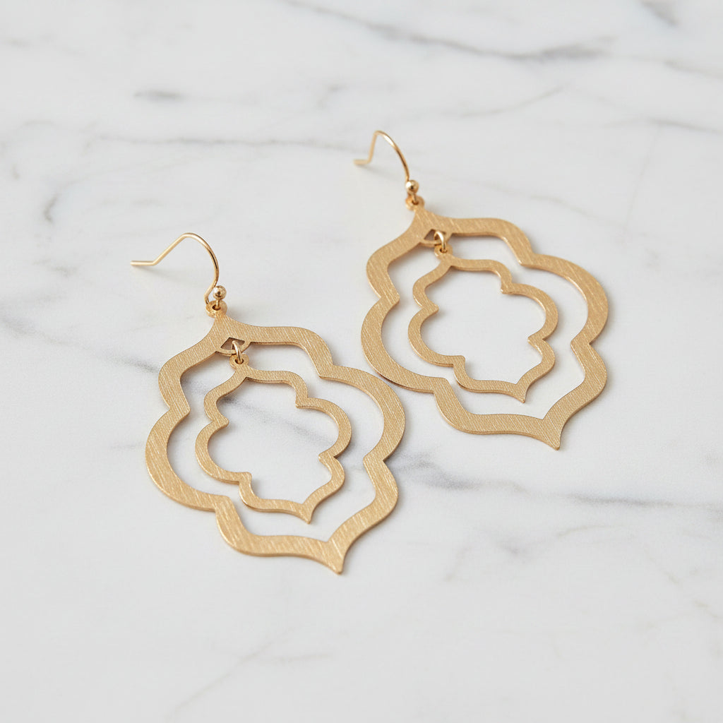 The "Golden Orb" Earrings