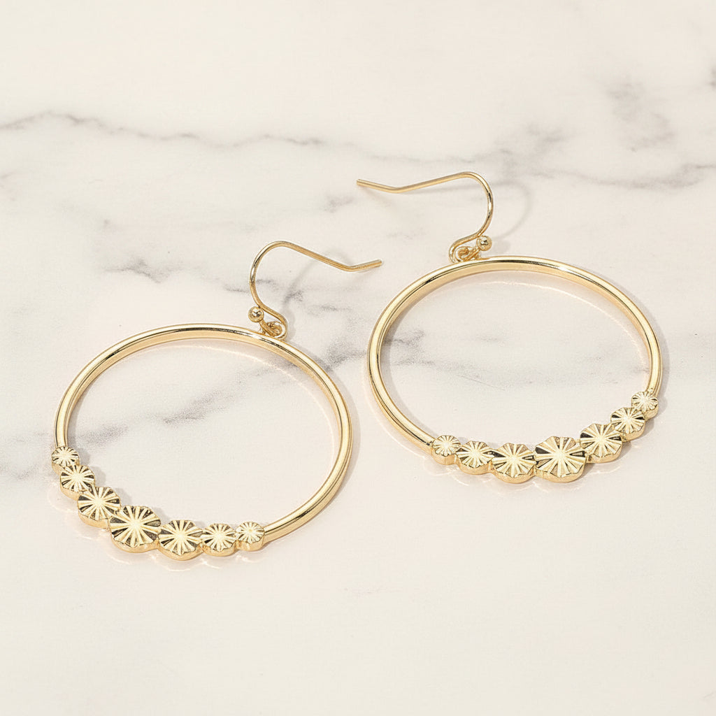 The "Golden Flowers" Earrings
