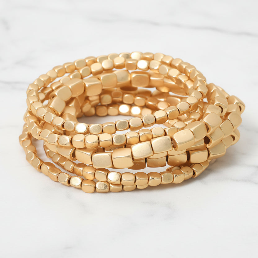 The "Golden Bits" Bracelet