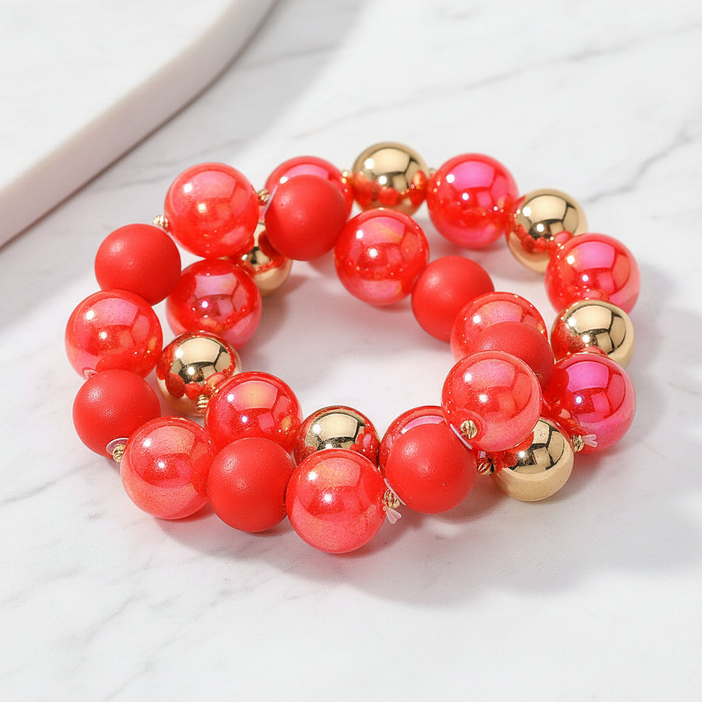 The "Coral Queen" Bracelet