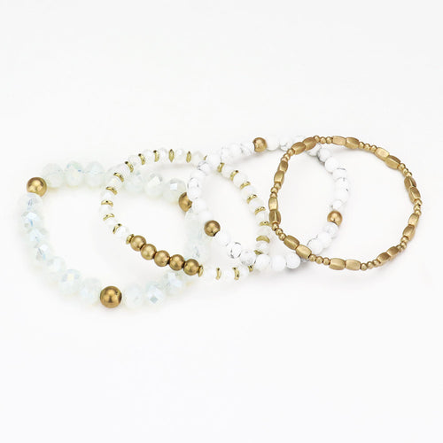 The "Crystal Clear" Bracelet Set