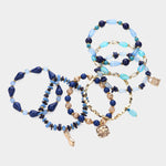 The "Nautically Navy" Bracelet Set