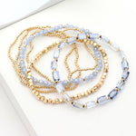 The "Periwinkle Princess" Bracelet Set