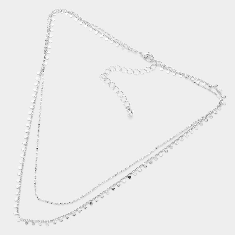 The "Sophisticated Silver" Necklace