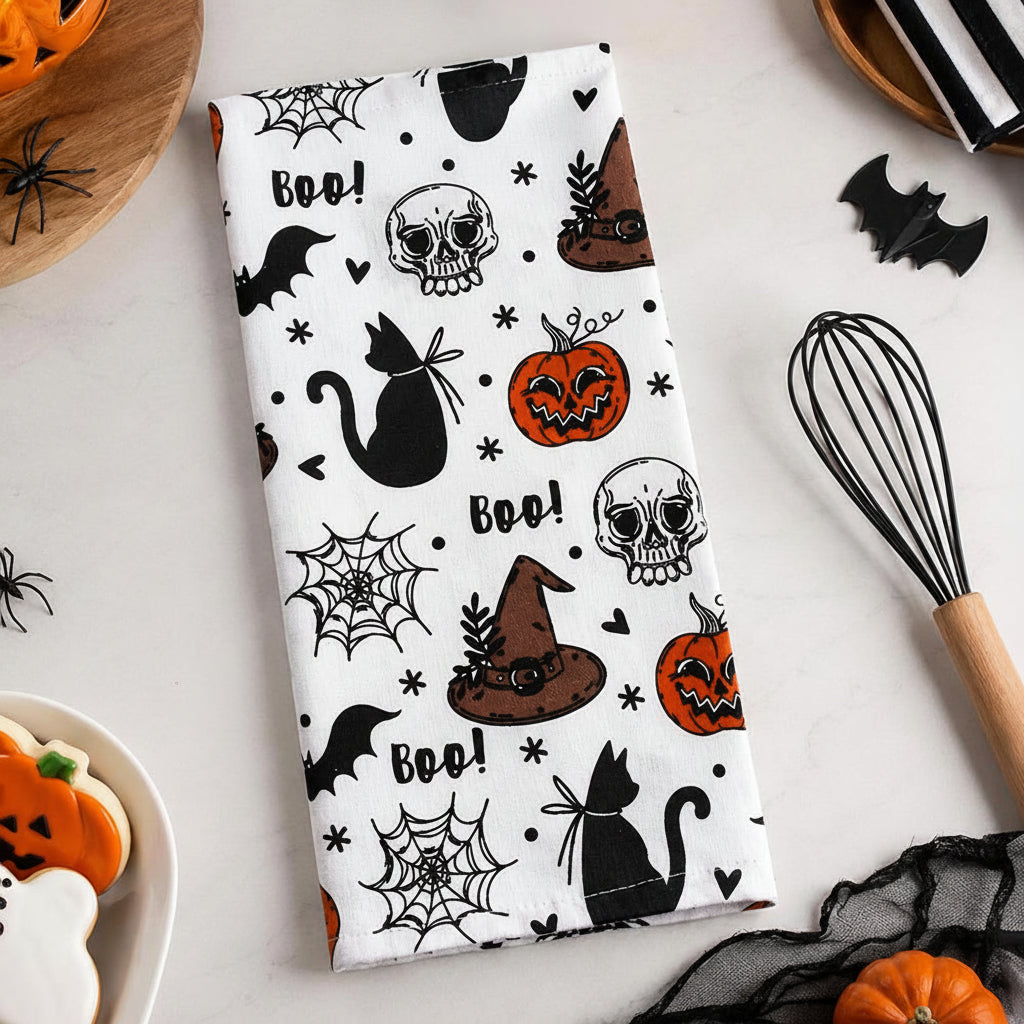 The "Halloween" Decorative Towel