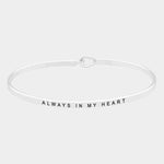 The "Always in my Heart" Bracelet